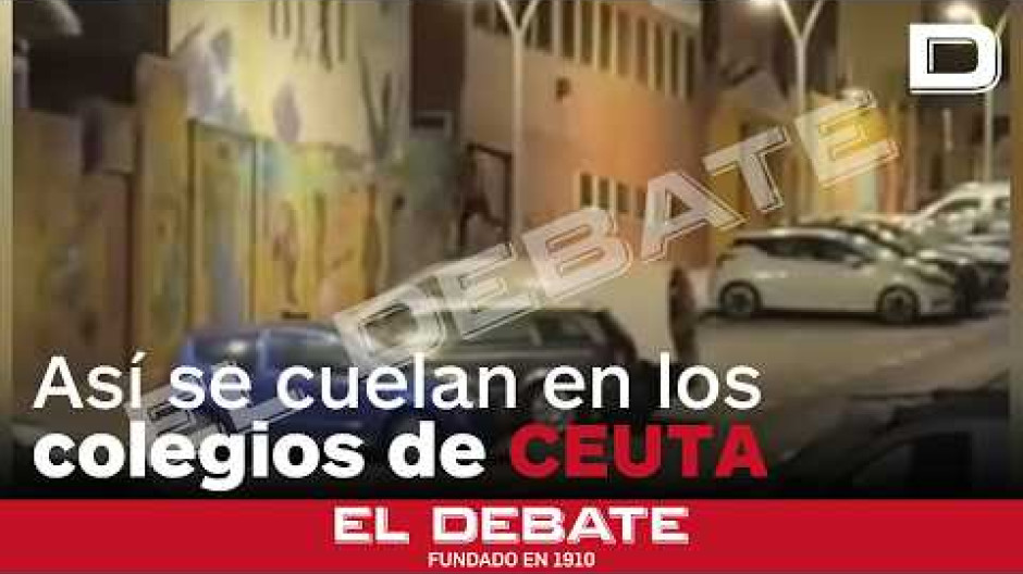 Inmigrantes toman los colegios de Ceuta antes de la vuelta al cole: «Cruzan los muros por la noche»