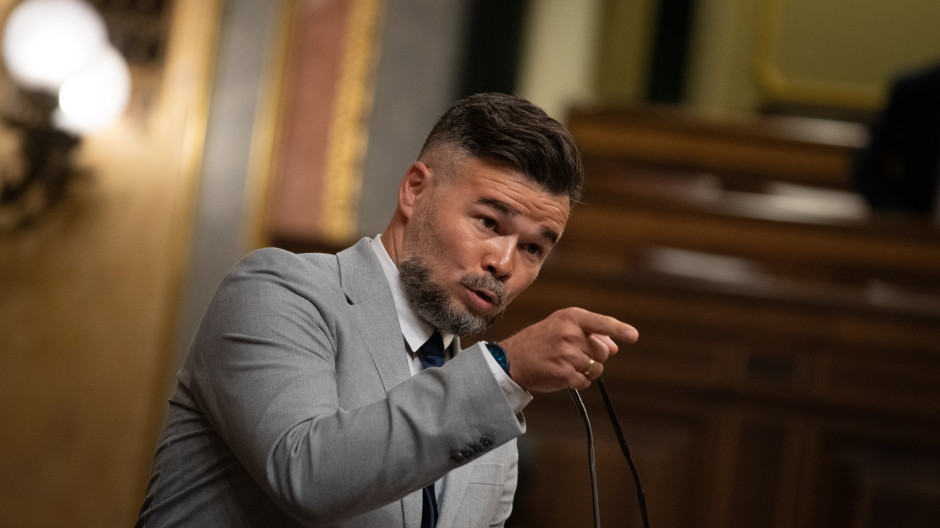 Rufián acusa a Marruecos de querer «cargarse al Gobierno de España»