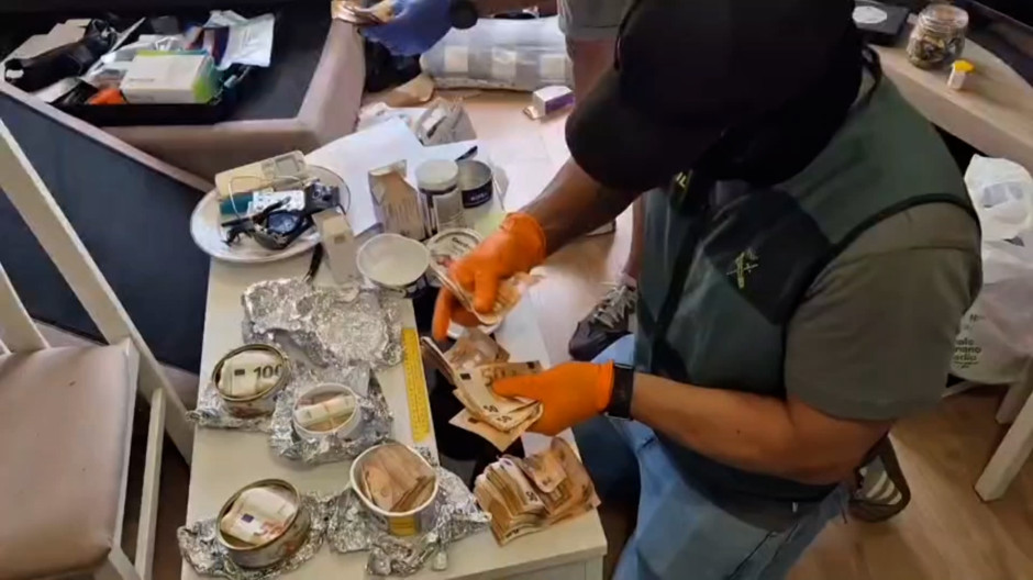La Guardia Civil intercepta cuatro puntos distintos de venta de drogas