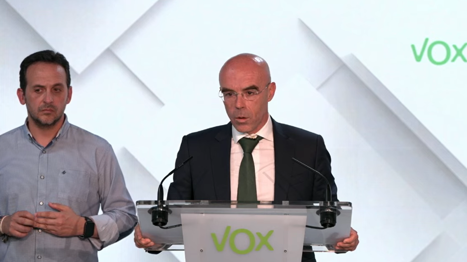 Jorge Buxadé y Juan Sergio Redondo, en Bambú