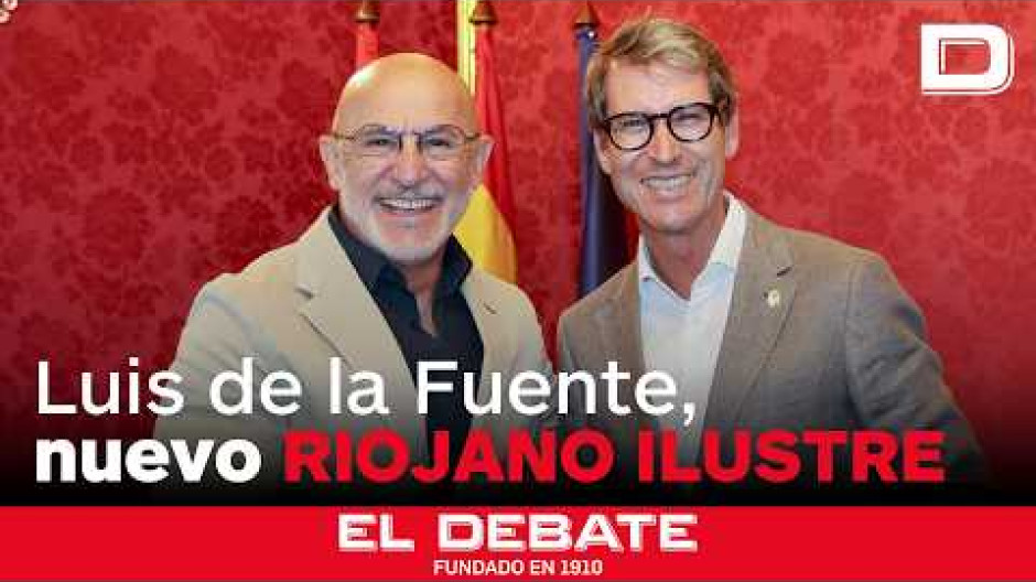 Luis de la Fuente, nuevo Riojano Ilustre, dará nombre al Palacio de los Deportes