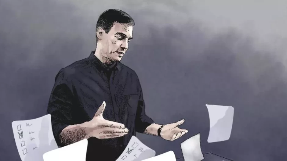 Ilustración de Pedro Sánchez