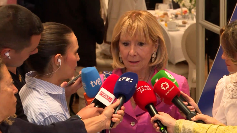 Esperanza Aguirre, expresidenta de la Comunidad de Madrid
