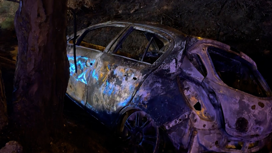 Accidente de coche en Pinto