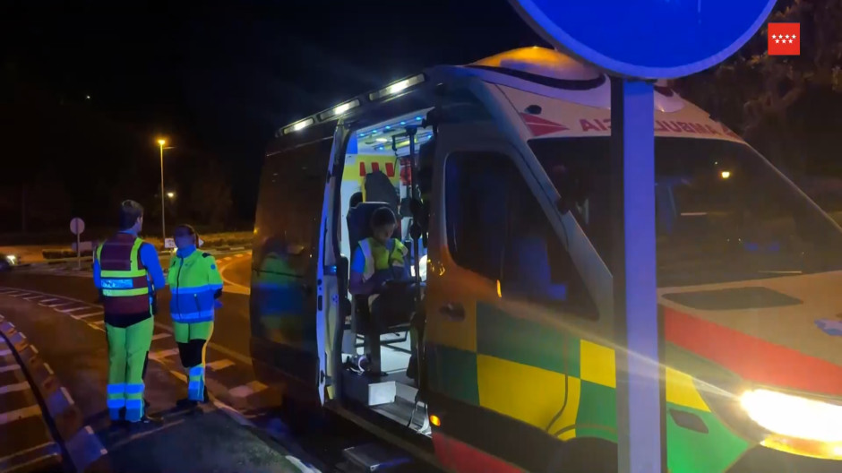 Muere un motorista de 51 años tras salir de la vía e impactar en la M-516 en Boadilla del Monte