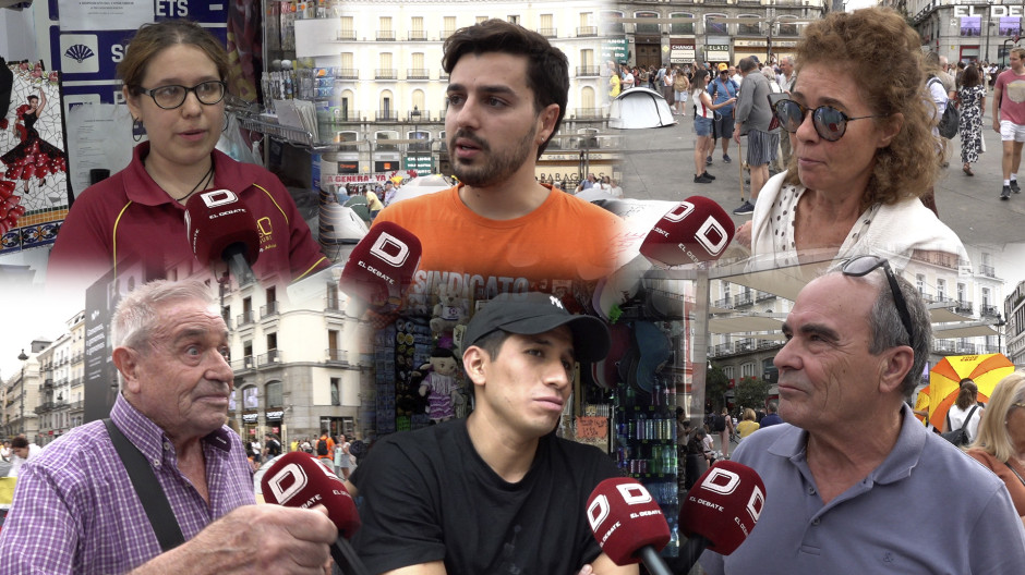 PLa calle opina del nuevo 15M y del desahucio de Maricarmen: «Si la gente tiene un piso, es porque se lo ha ganado»