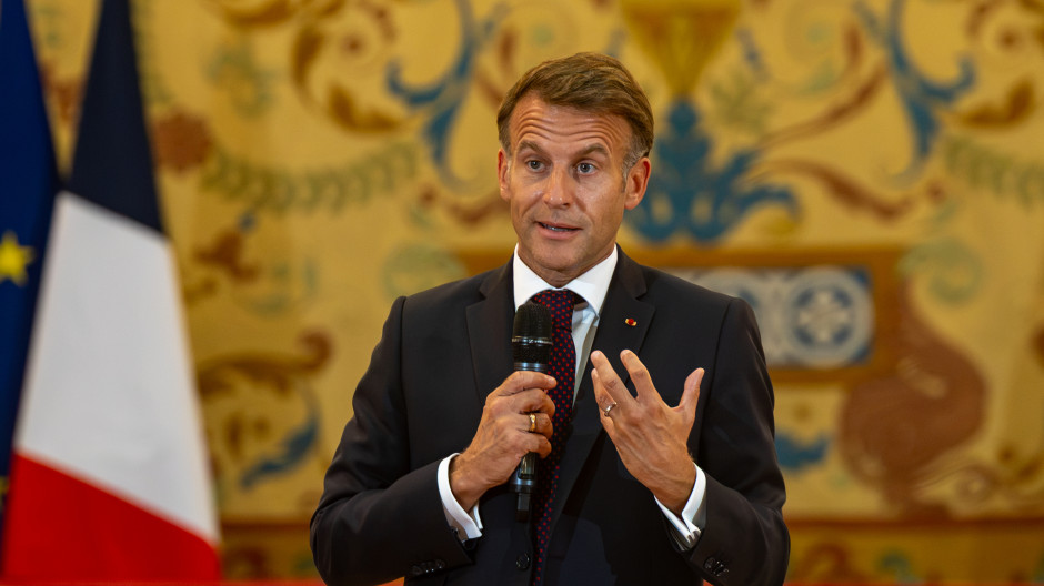 El presidente de la República Francesa, Emmanuel Macron