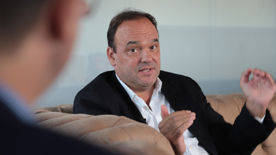 José Carlos Díez, economista en la redacción de El Debate