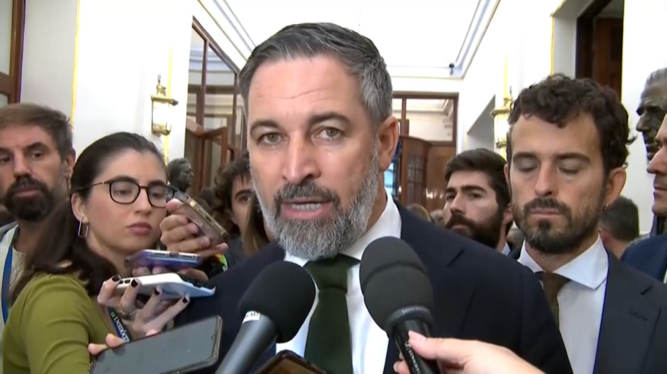 Abascal exige elecciones inmediatas y acusa a Sánchez de "organizar violencia" en las calles