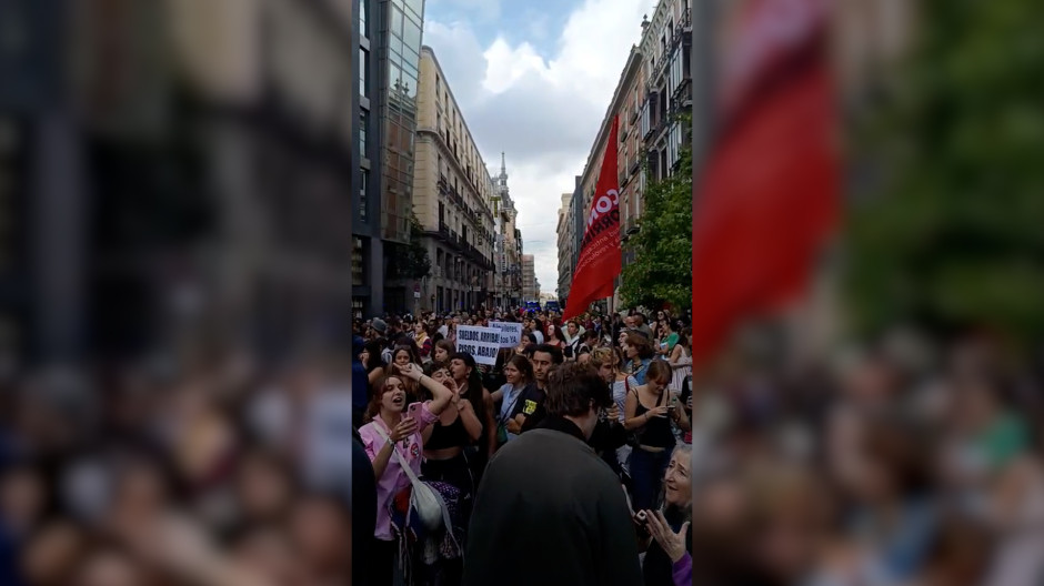 Manifestantes insultan a los reporteros de El Debate que informan sobre su protesta en el Congreso