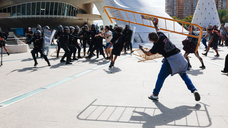 Manifestación vivienda en Valencia