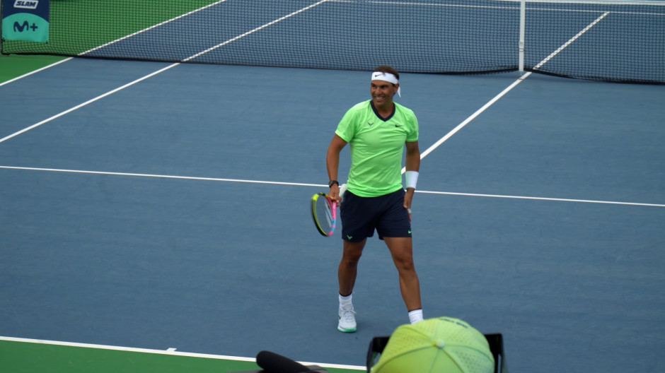 Mallorca acompaña a Rafa Nadal en una jornada histórica en Manacor