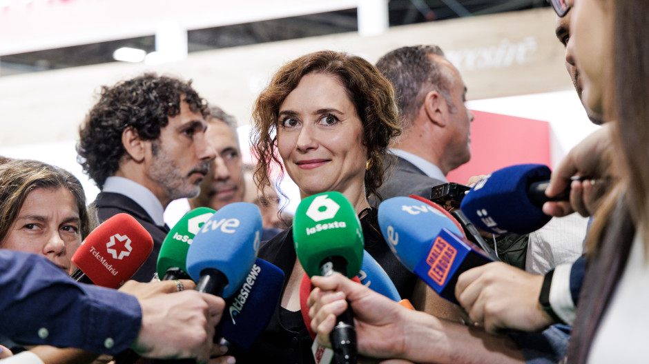 La presidenta de la Comunidad de Madrid, Isabel Díaz Ayuso