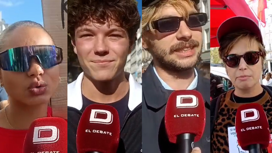 Entrevistas a los participantes de la jornada de lucha estudiantil en París