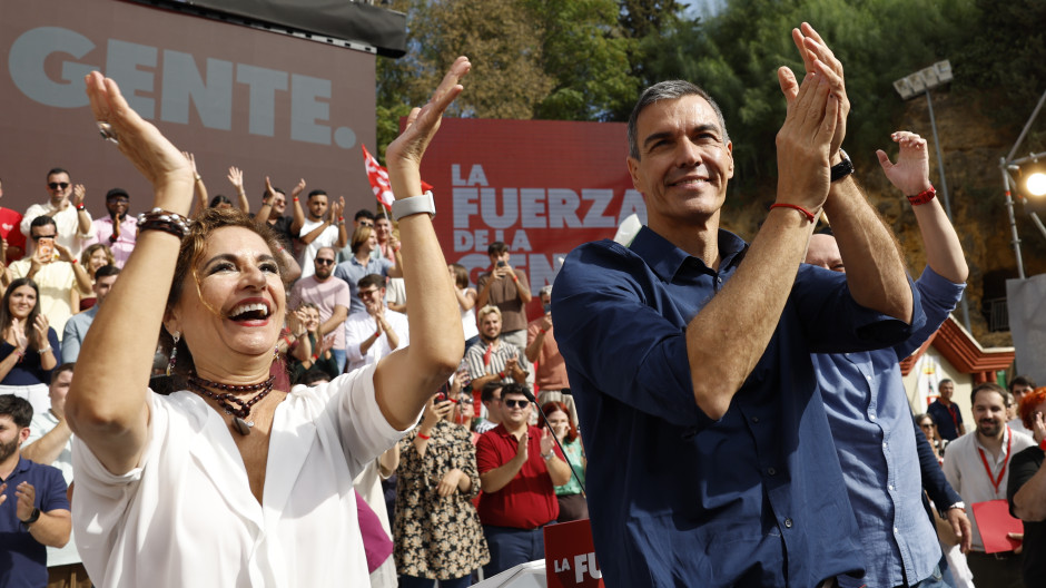 Acto de precampaña del PSOE en Dos Hermanas