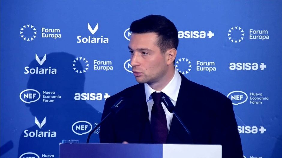 Jordan Bardella, mano derecha de Le Pen