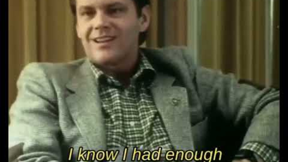 Jack Nicholson explica por qué rechazó El padrino