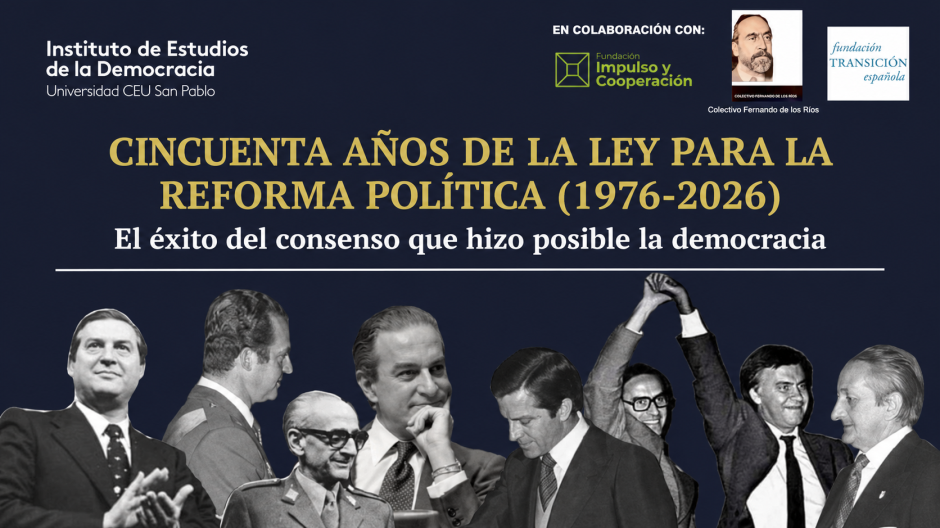 Jornada 'Cincuenta años de la Ley para la Reforma Política (1976-2023)'
