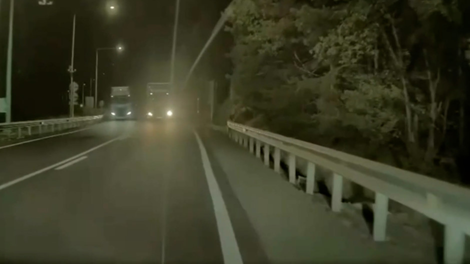 Investigado un camionero en Huesca por realizar un adelantamiento temerario en la N-230