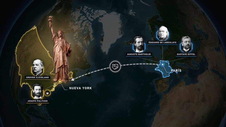 La historia de la Estatua de la Libertad
