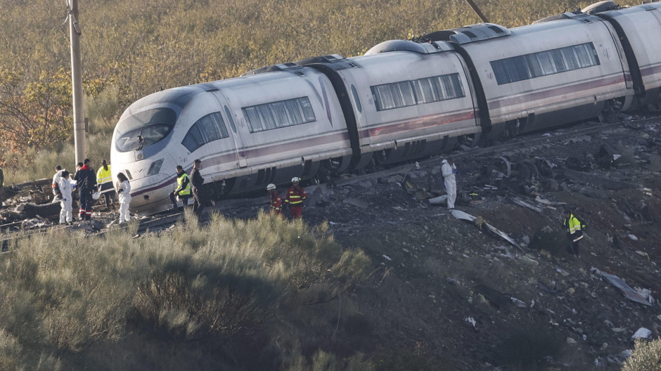 Tren AVE accidentado en Toledo
