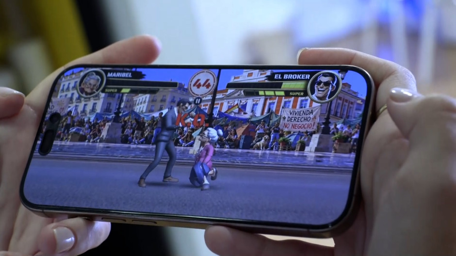 Imagen del juego arcade para móvil Forkfight