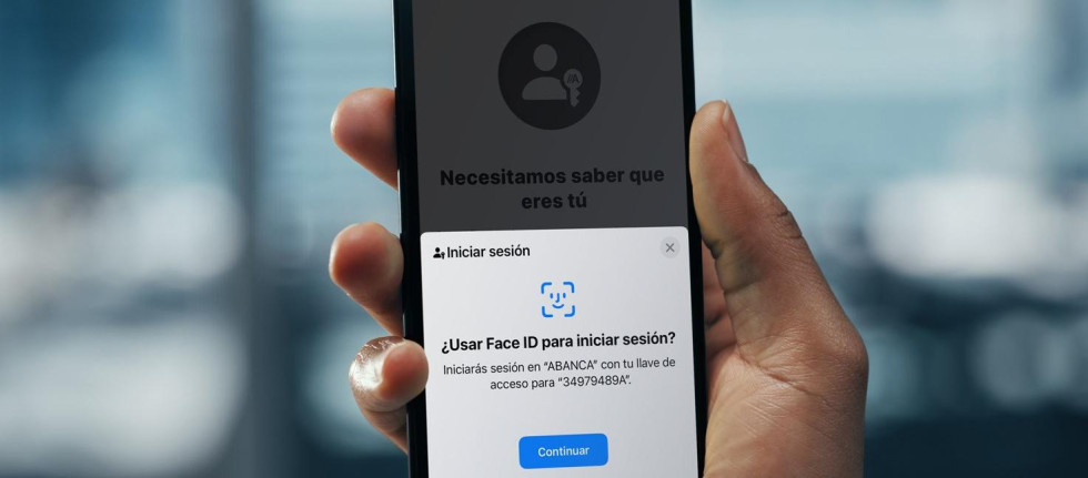 Llaves de acceso de Abanca