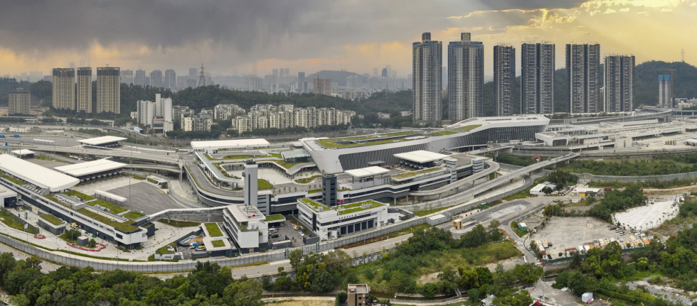 Vista del aeropuerto de Hong Kong, proyecto en el que ACS ha aplicado algunos de sus últimos avances tecnológicos