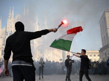 internacional/20261018/italia-tambien-vive-jornada-protestas-enfrentamientos-violentos-milan-turin-bolonia_470891