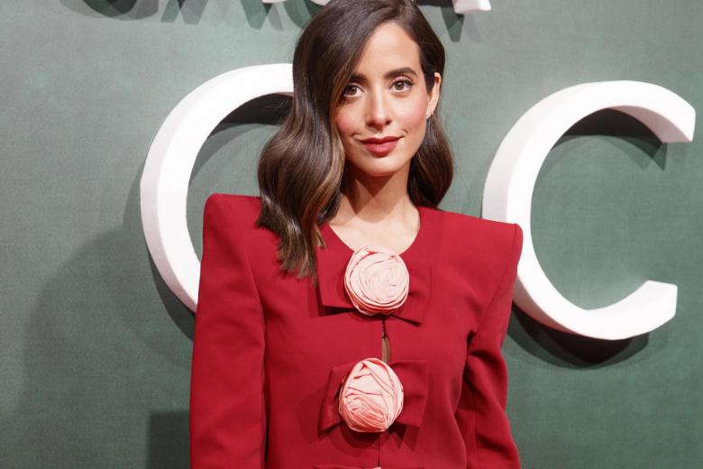Maria Fernandez Rubies at photocall for premiere film " La casa Gucci " in Madrid on Tuesday, 23 November 2021.
