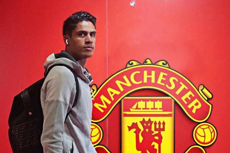 El francés Raphaël Varane, defensa central del Manchester United