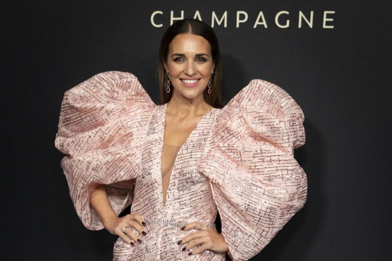 Actress Paula Echevarria at photocall for Moet Chandon Effervescence event in Madrid on Thursday, 2 December 2021.