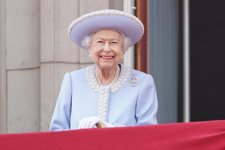 Queen Elizabeth II during the Trooping the Colour ceremony in London, Thursday June 2, 2022, on the first of four days of celebrations to mark the Platinum Jubilee.
