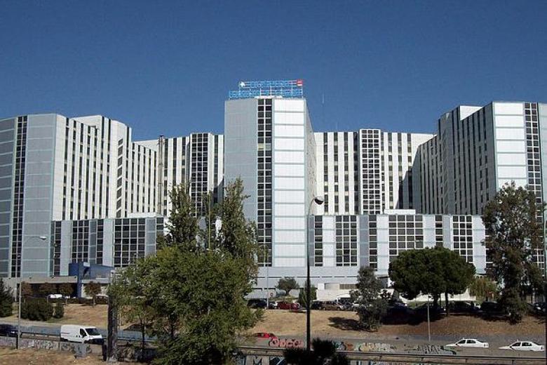 Exterior del Hospital Ramón y Cajal de Madrid