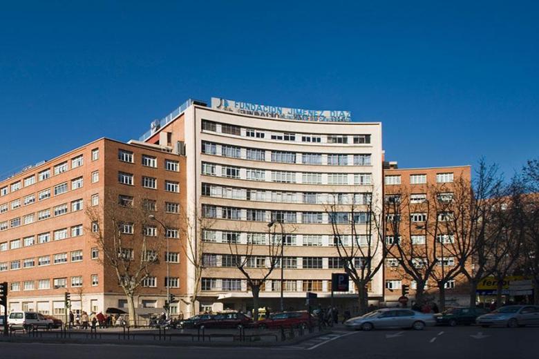 Fachada de la Fundación Jiménez Díaz