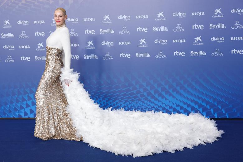Actress Belen Rueda at photocall for the 37th annual Goya Film Awards in Sevilla on Saturday 11 February, 2023.