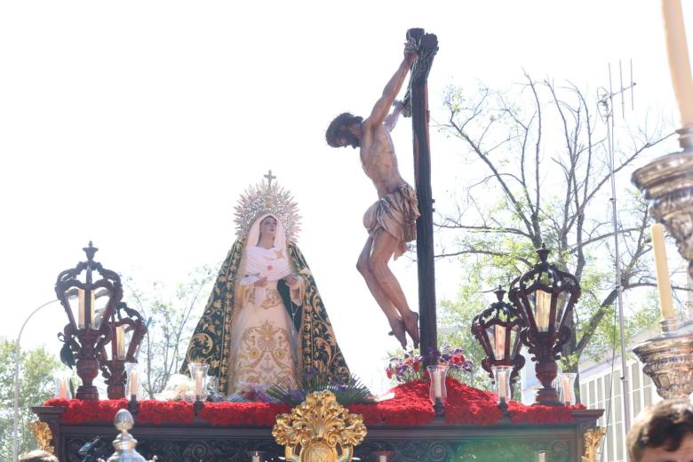 Salida procesional de la hermandad de la Piedad