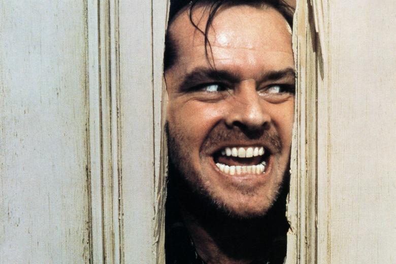Jack Nicholson protagonizó El resplandor en 1980