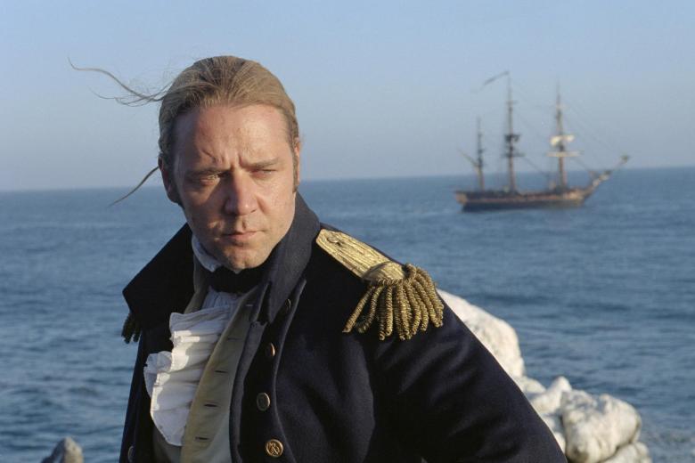 Russell Crowe protagonizó Master and Commander