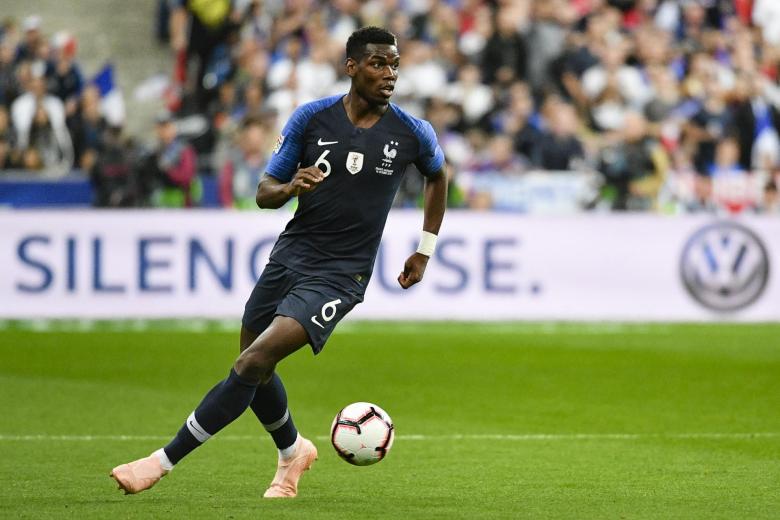Paul Pogba, en una imagen de archivo durante un encuentro con Francia