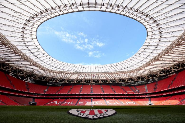 El estadio de San Mamés es uno de los favoritos para albergar partidos del Mundial 2030. Aún no es sede oficial pero todo apunta a que será uno de los elegidos