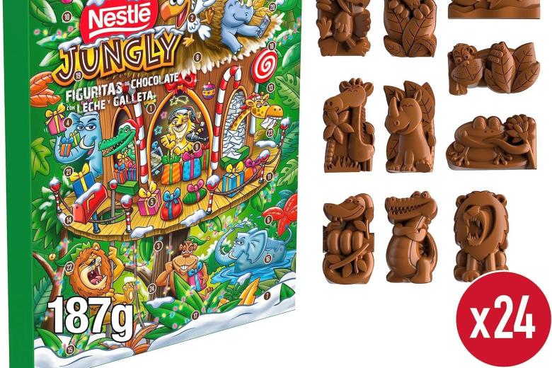 Nestle Jungly Calendario de Adviento Navidad