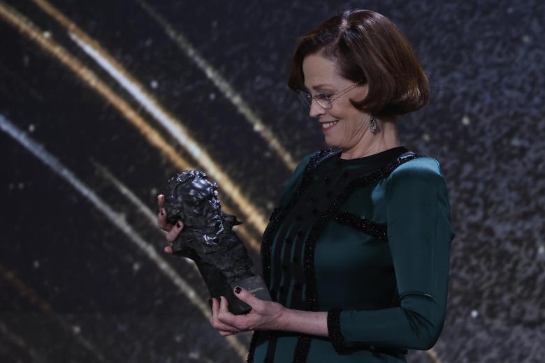 Sigourney Weaver gana el Goya Internacional en los Premios Goya de 2024