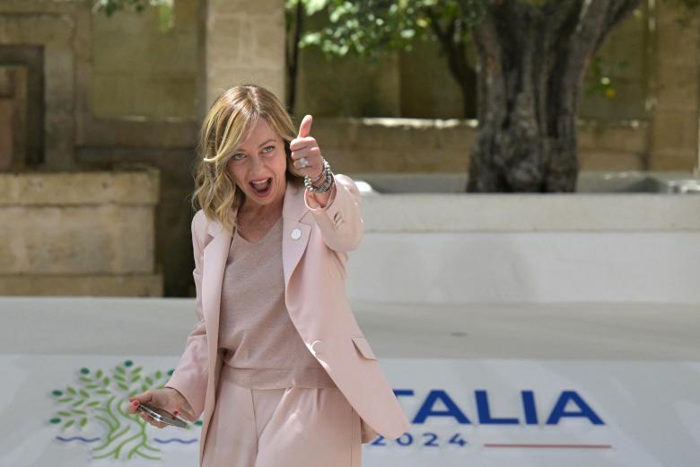 Giorgia Meloni no se ha limitado a poner una alfombra roja a los líderes del G7, sino que ha querido defender los valores de su gobierno y ha impedido que el borrador de la declaración final del encuentro incluya una referencia a favor del aborto