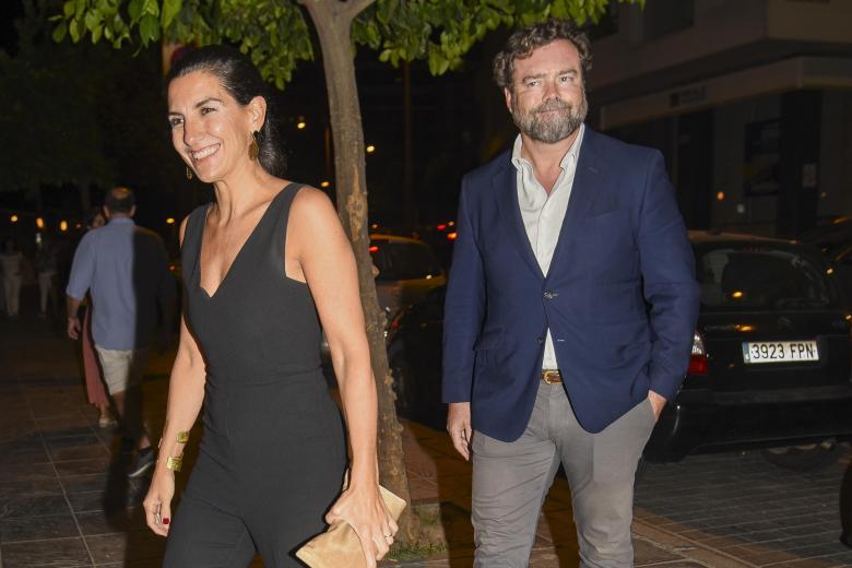 Iván Espinosa de los Monteros and Rocío Monasterio arriving to Constanza Villa-Mir and Daniel's pre-wedding in Seville. October 4 2024