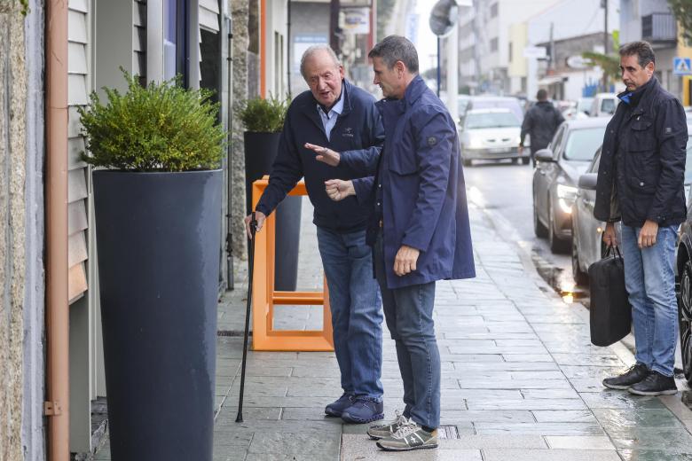 I Emeritus King Juan Carlos I in Sanxenxo. October 5 2024