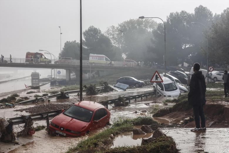 Imagen de algunos destrozos causados por la DANA en la provincia de Valencia