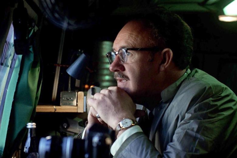 Gene Hackman, en una escena de la magnífica La conversación