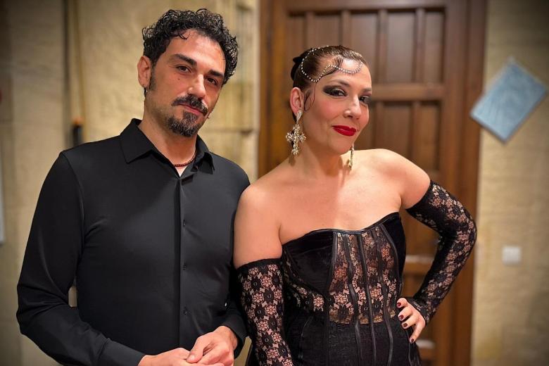 'Bajo el hilo rojo'. La Trini. La Magdalena, Córdoba, marzo 2025