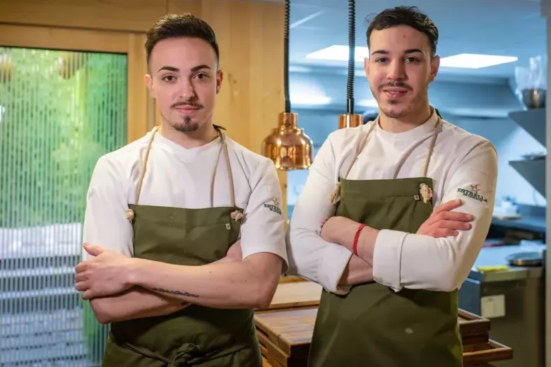 Javier Sanz y Juan Sahuquillo chefs de 'Cañitas Maite' y 'Oba'